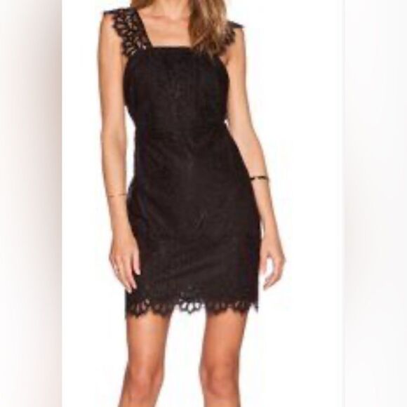 For love&lemons lace open back Dress NWT Size L - Picture 12 of 12